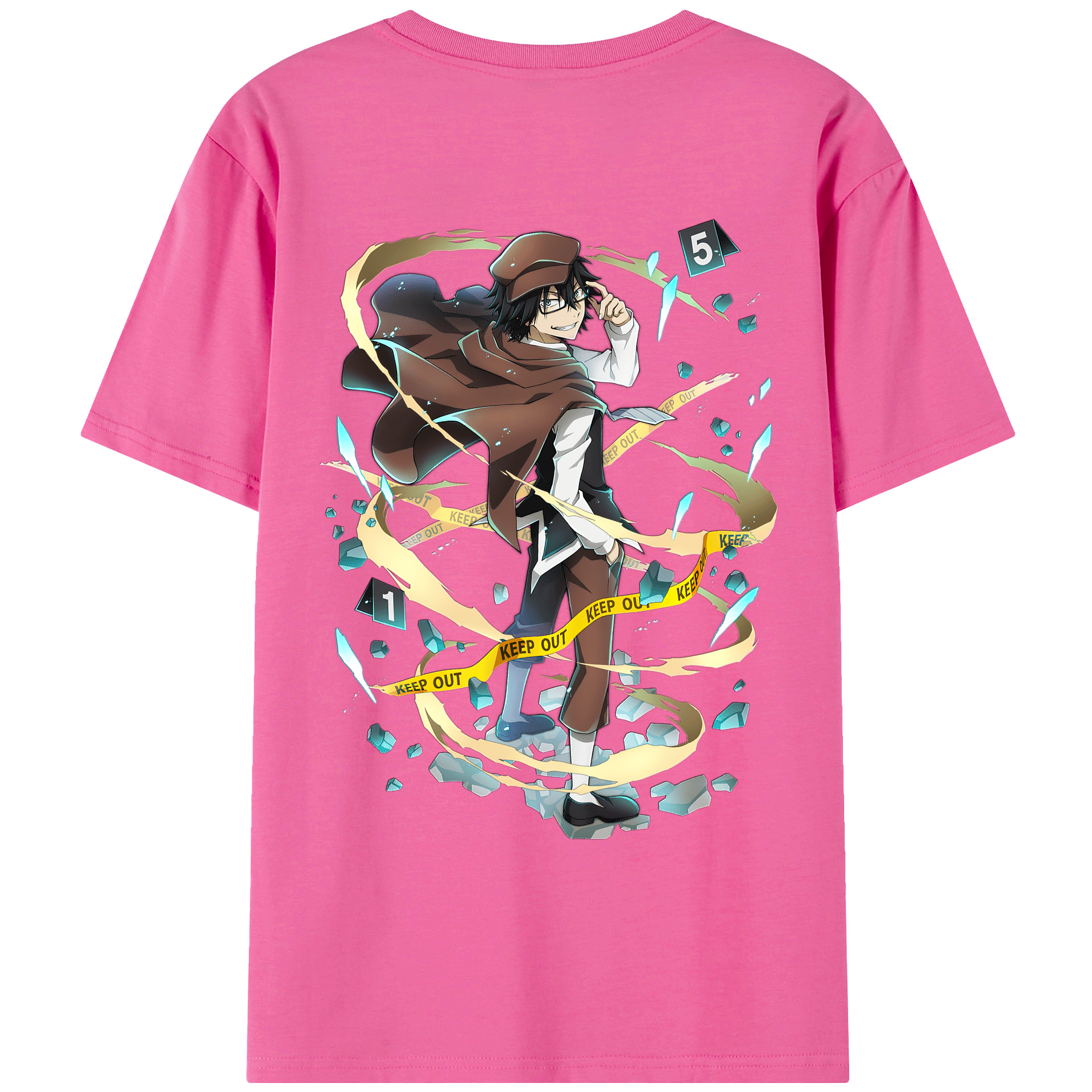 （画像用） 文豪ストレイドッグス Bungo Stray Dogs レディース半袖Tシャツ(バックプリント)